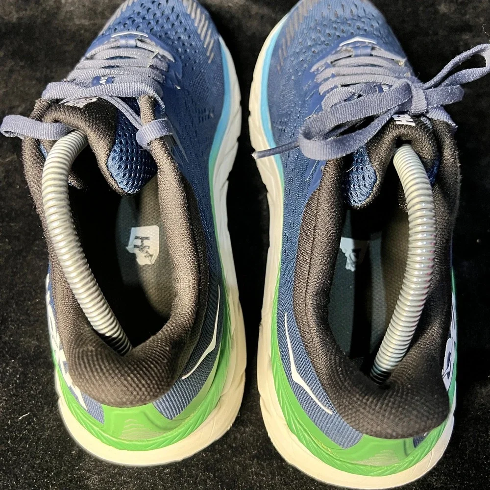 Hoka One One Clifton 7 1110508 Moan Mens 9.5 Running Shoes Moonlit Ocean Sneaker